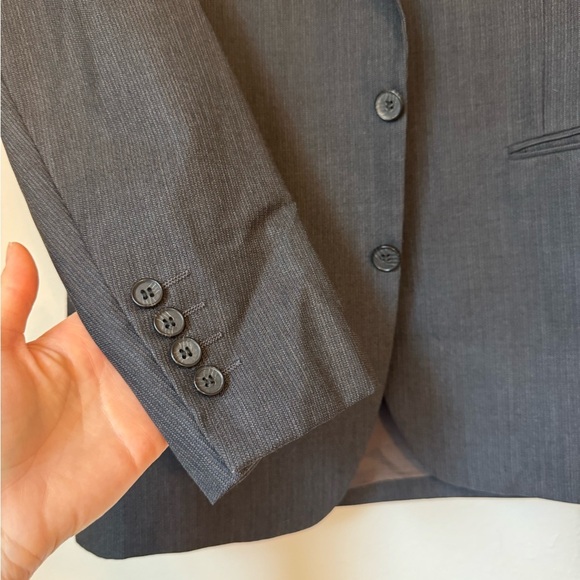 YSL Men’s Wool Grey Blazer - Picture 3 of 10